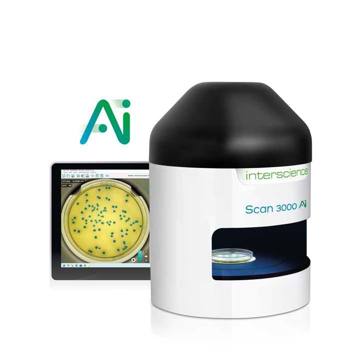 Scan 3000 Ai - AI自动菌落计数器和抑菌圈分析仪