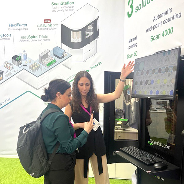 Interscience 微生物领域领导者，Analytica 2024，ScanStation，Victoria Diogo