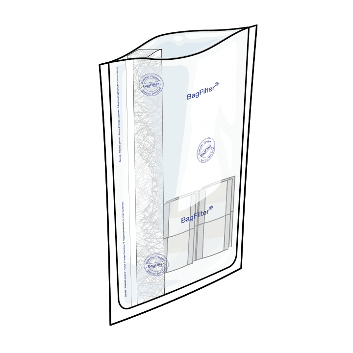 instaBAG MILK 900 (货号 115 090) - 含有培养基的过滤式均质袋2000毫升